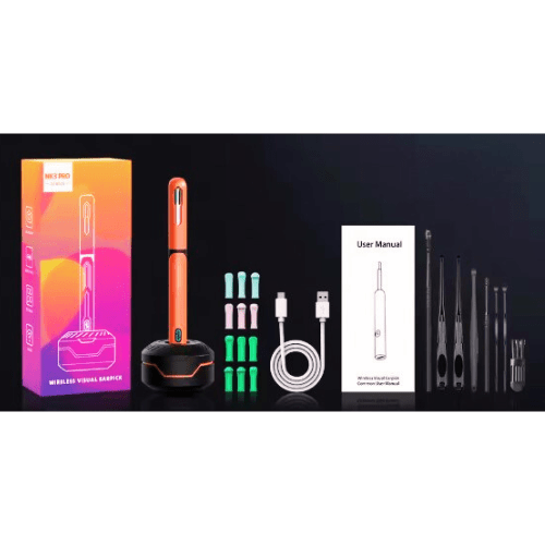 1 Hygi'ear Nettoyant d'Oreilles avec Caméra 360° – Sécurité, Innovation et Confort. - Tec'hygi