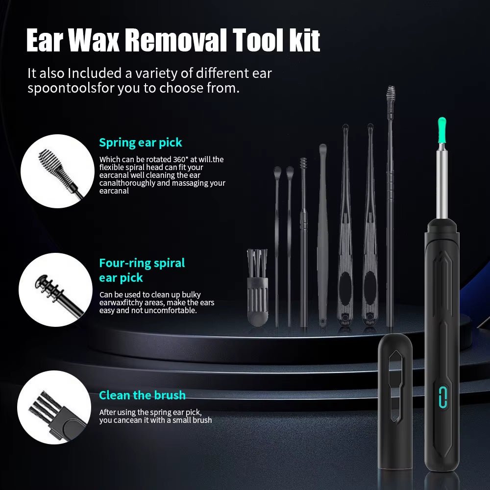 1 Hygi'ear Nettoyant d'Oreilles avec Caméra 360° – Sécurité, Innovation et Confort. - Tec'hygi