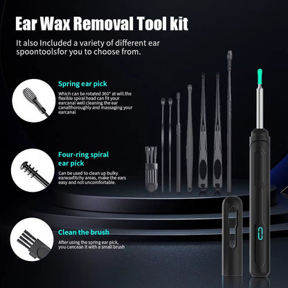 1 Hygi'ear Nettoyant d'Oreilles avec Caméra 360° – Sécurité, Innovation et Confort. - Tec'hygi
