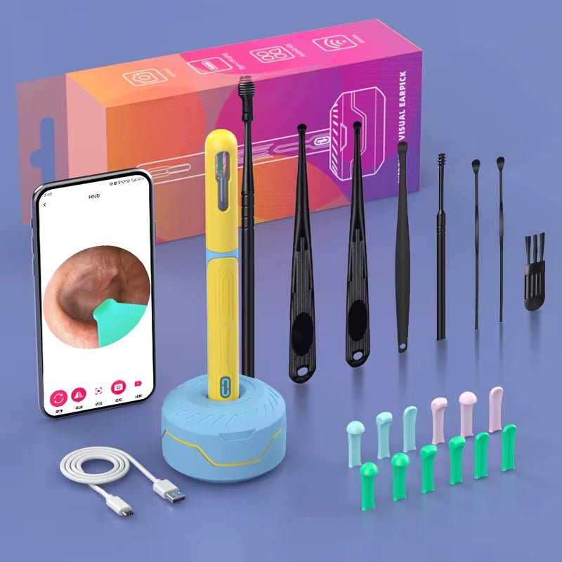 1 Hygi'ear Nettoyant d'Oreilles avec Caméra 360° – Sécurité, Innovation et Confort. - Tec'hygi