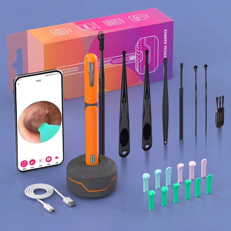 1 Hygi'ear Nettoyant d'Oreilles avec Caméra 360° – Sécurité, Innovation et Confort. - Tec'hygi