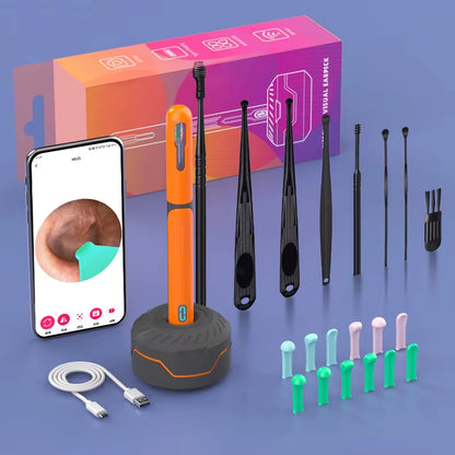 Hygi'ear Nettoyant d'Oreilles avec Caméra 360° – Sécurité, Innovation et Confort pour Toute la Famille